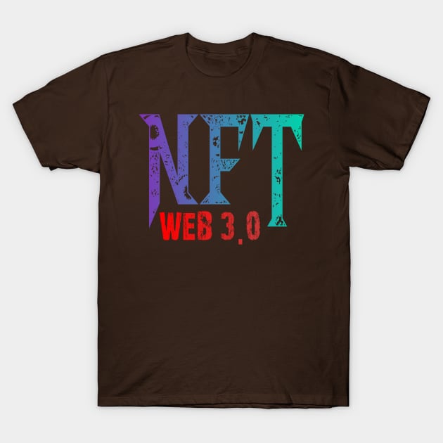 Nft web 3.0 Crypto Art T-Shirt by jaml-12